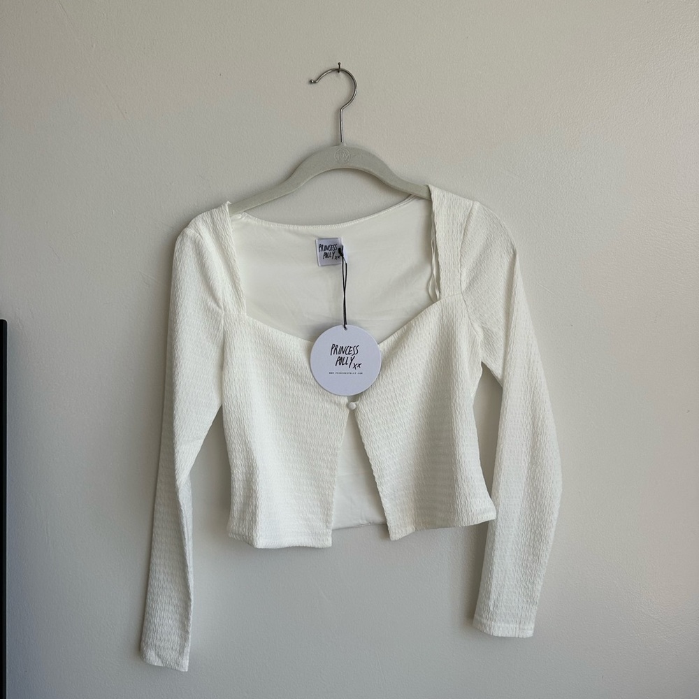 BNWT princess polly white top